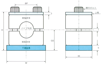 FS型クランプ溶接用